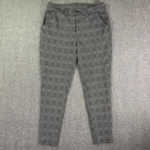 Youngla Dress Pants Men 34x30 Dapper Houndstooth Windowpane